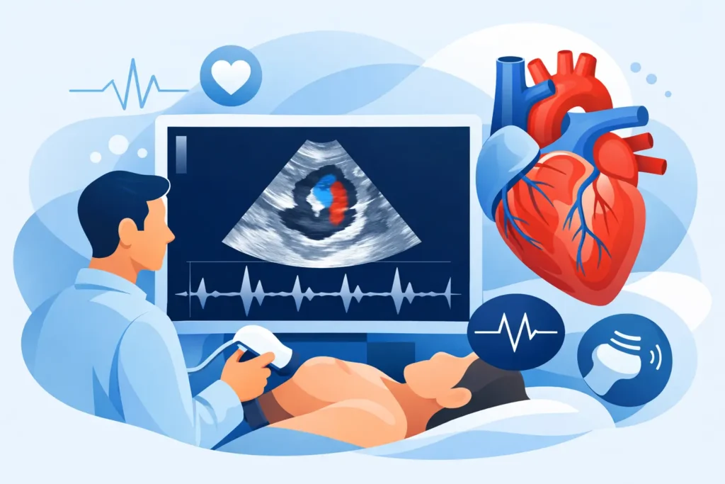 Ce arată ecografia cardiacă