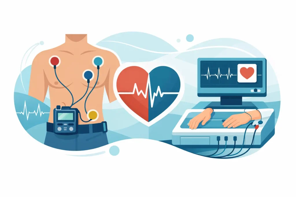 Diferența între Holter și EKG explicată clar