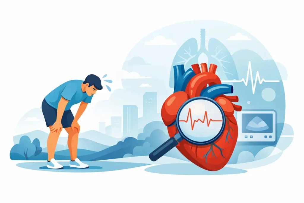 Dispneea la efort - cauze cardiace explicate clar