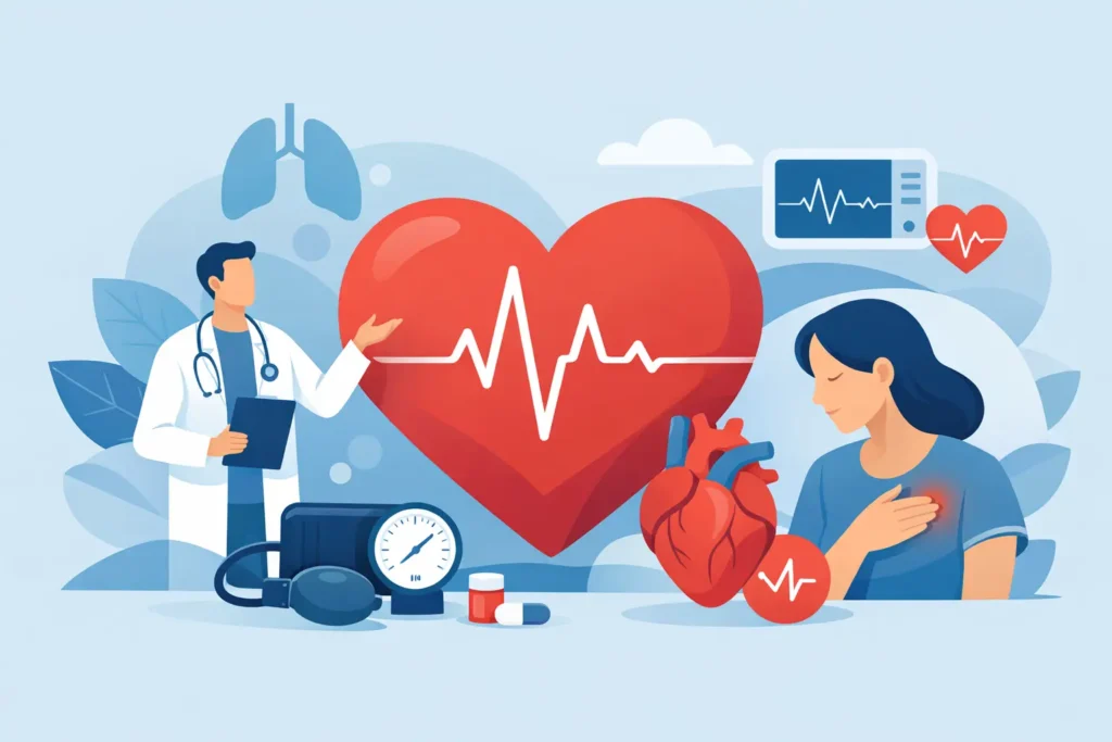 Cele mai frecvente simptome cardiace