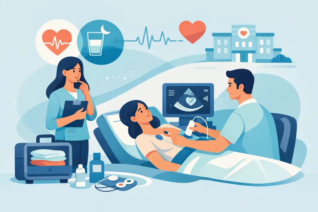 Cum te pregătești pentru ecocardiografie