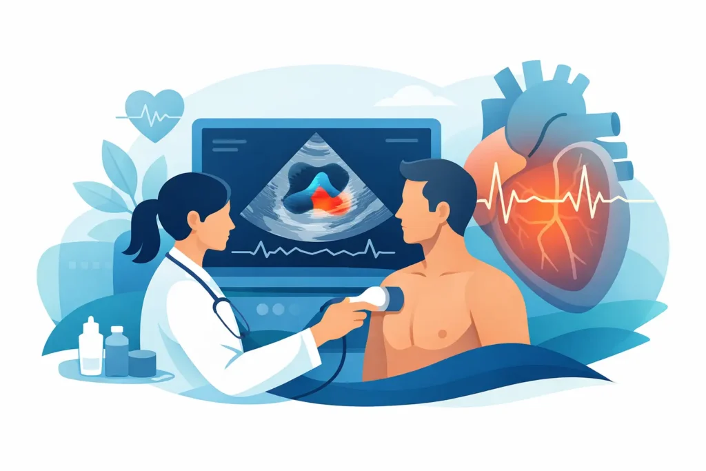 Ecocardiografie adulți: când este utilă