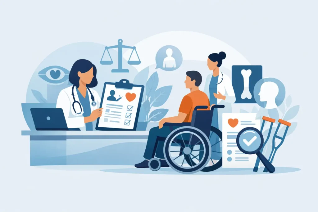 Ghid evaluare medicală pentru handicap